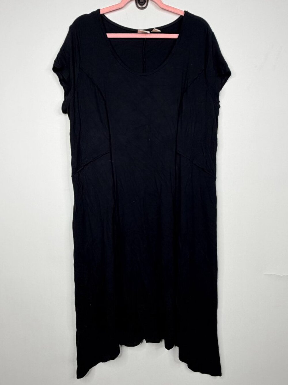 2/$30 Chico's Sydney Seamed Cap Sleeve Little Black Dress 16 #A4211 - Picture 3 of 9